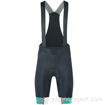 Pantalones cortos de ciclismo clásicos de babero para hombres pantalones cortos de babero